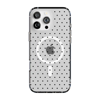 On the Dot | Black Polka Dot Case