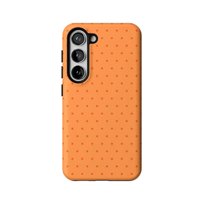 On the Dot | Orange Polka Dot Case