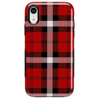 As if! | Red Plaid Case