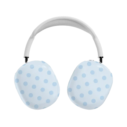Spotted in SoHo | Light Blue Polka Dot AirPods Max Case