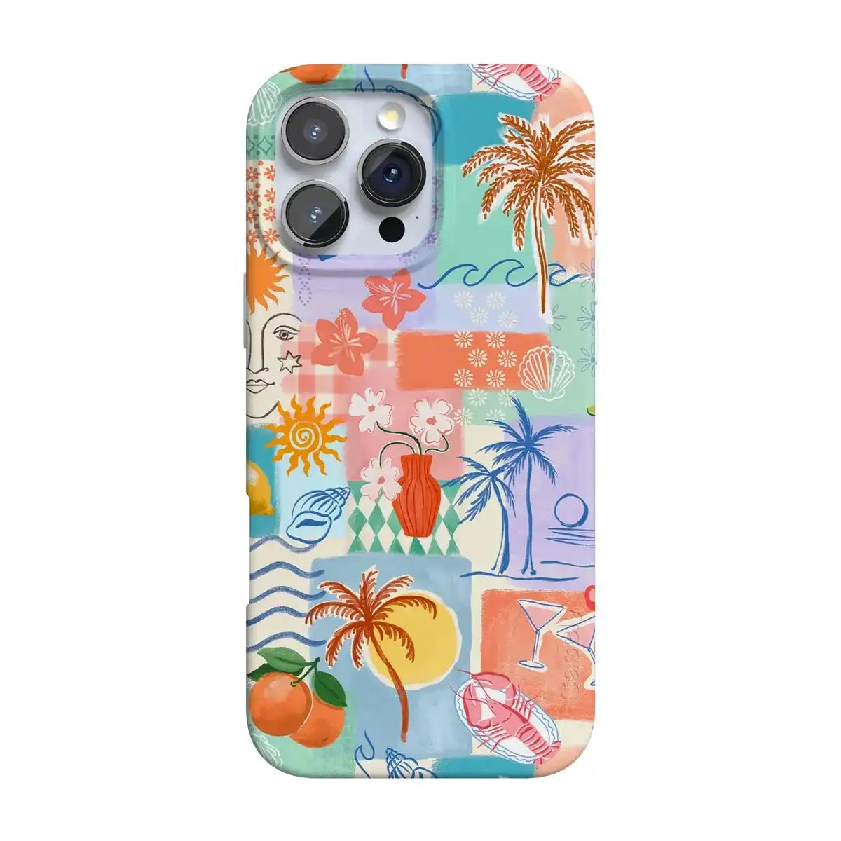 Tropical Heat | Beachy Collage Case