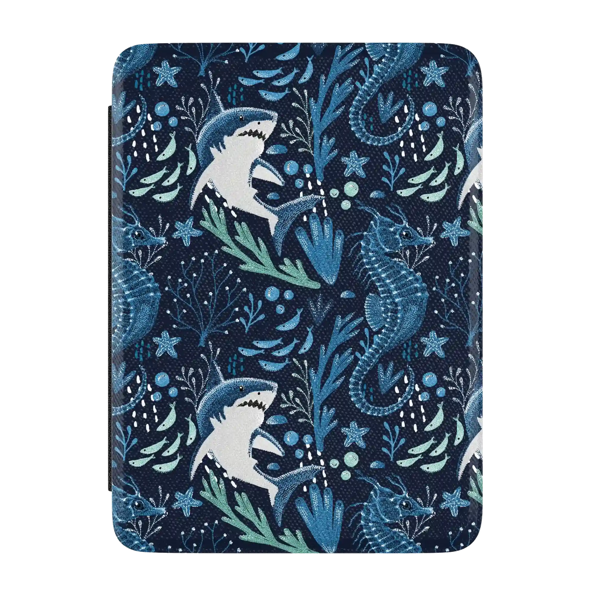 Midnight Reef | Shark Print Kindle Case