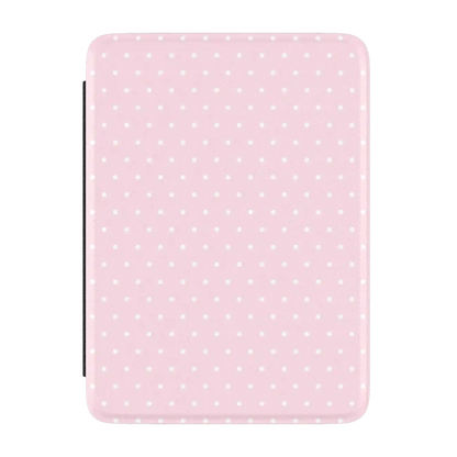 On the Dot | Pink & White Polka Dot Kindle Case