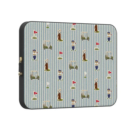 The Caddie Print | Clubhouse Laptop Case