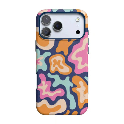 Midnight Color Splash | Abstract Retro Case