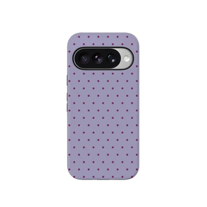 On the Dot | Purple & Plum Polka Dot Case