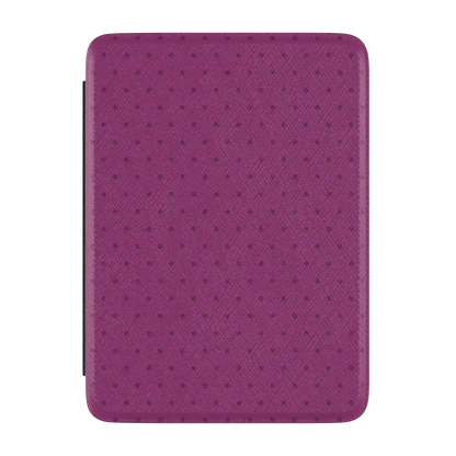 On the Dot | Plum Polka Dot Kindle Case