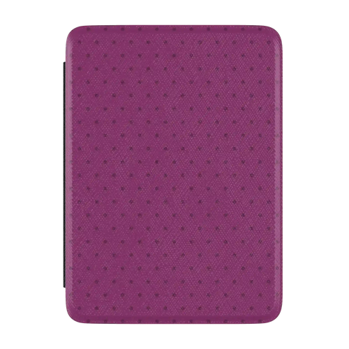 On the Dot | Plum Polka Dot Kindle Case