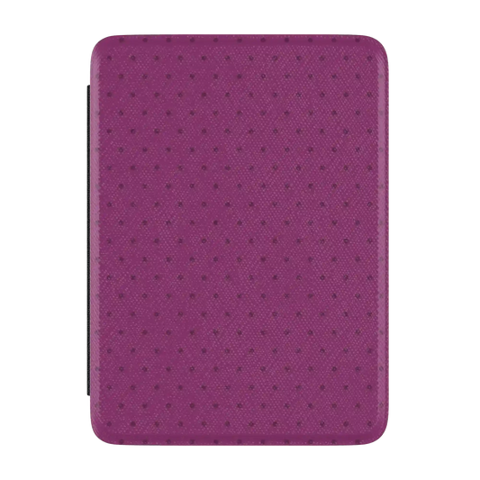 On the Dot | Plum Polka Dot Kindle Case