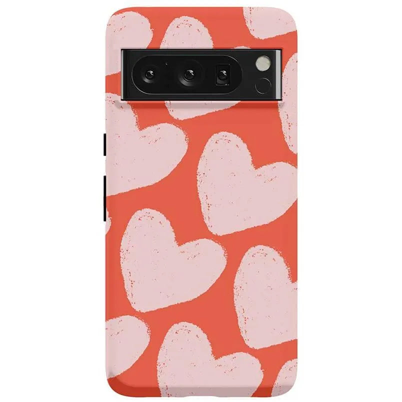 Love You More | Heart Doodle Case