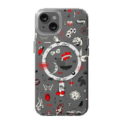 Not a Phase | Clear Flash Tattoo Case