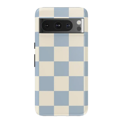 Fit Check | Light Blue Checkerboard Case