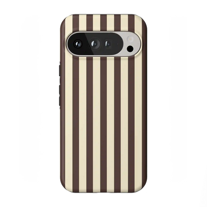 S'more Stripes | Brown Striped Case