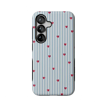 Love Lines | Blue Stripes Case