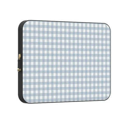 Pastel Picnic | Blue Gingham Laptop Case