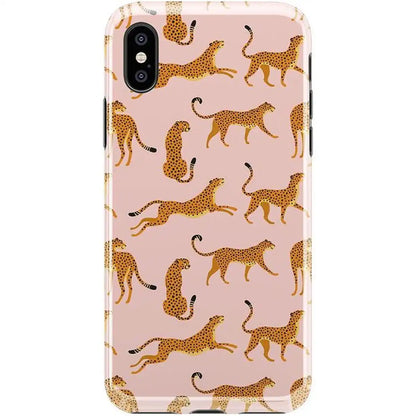 On the Prowl | Pink Leopard Print Case
