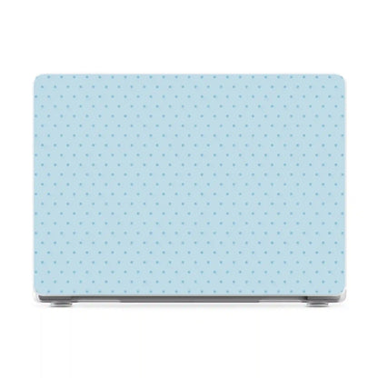 On the Dot | Blue Monochrome Polka Dot Laptop Shell
