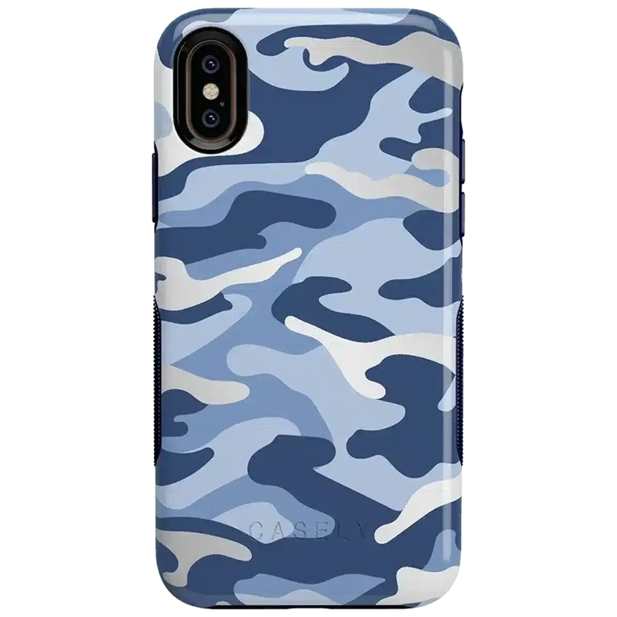 In Formation | Metallic Blue Camo Case