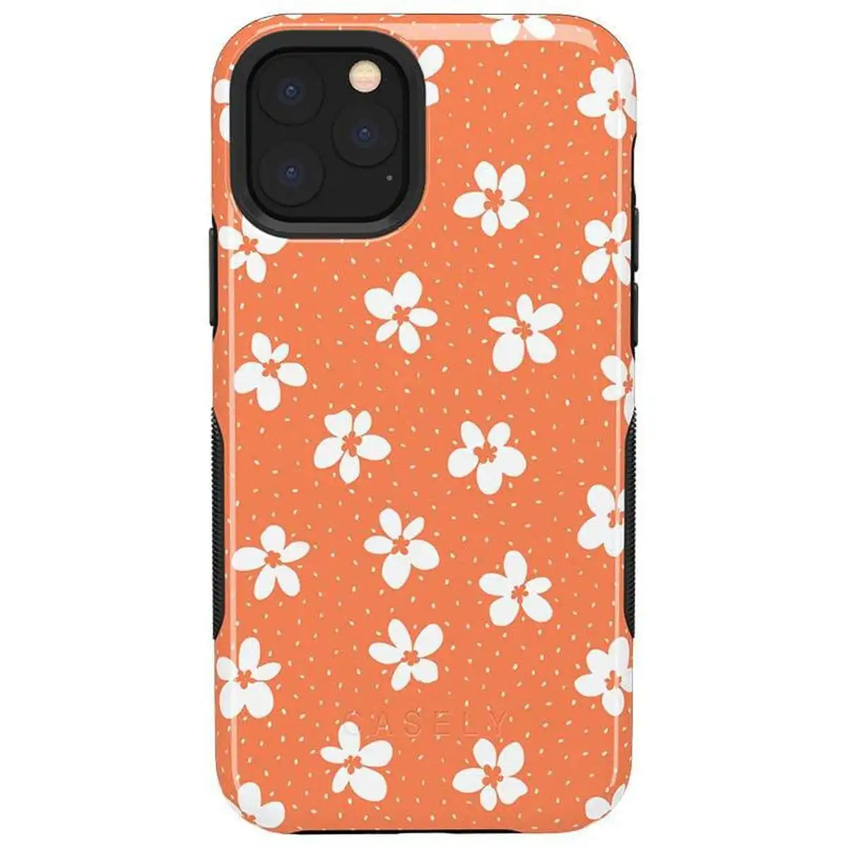 Flower My World | Burnt Orange Floral Case