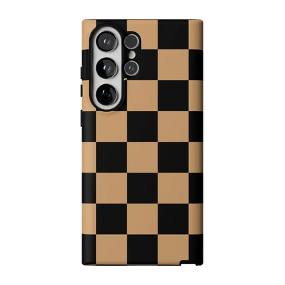 Fit Check | Black & Brown Checkerboard Case