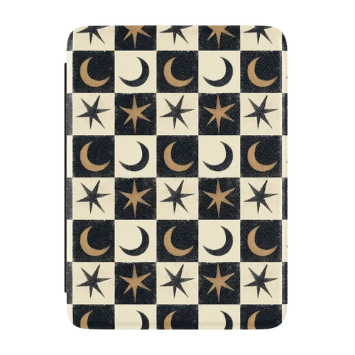 Mystic Moonstar | Black Celestial Kindle Case
