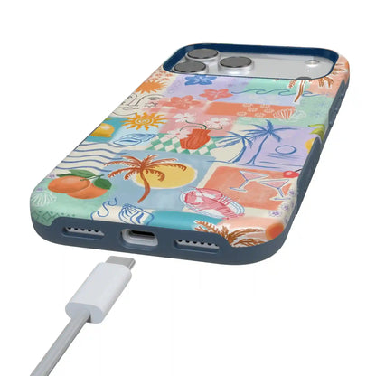 Tropical Heat | Beachy Collage Case