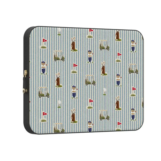The Caddie Print | Clubhouse Laptop Case