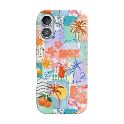 Tropical Heat | Beachy Collage Case