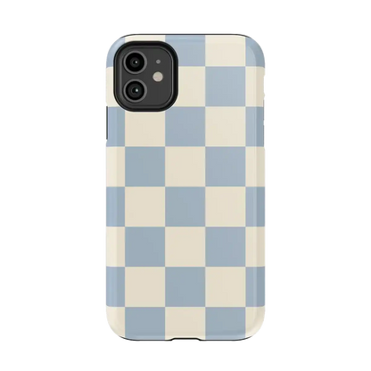 Fit Check | Light Blue Checkerboard Case