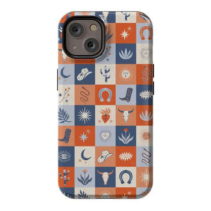 Dirt Road Chic | Western Squares Case