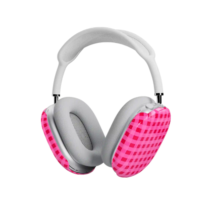 Sweet Jam | Hot Pink Gingham AirPods Max Case