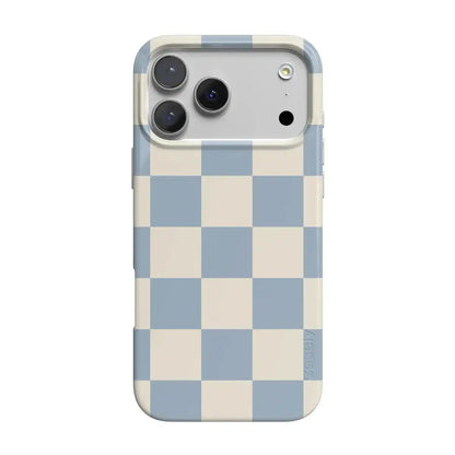 Fit Check | Light Blue Checkerboard Case