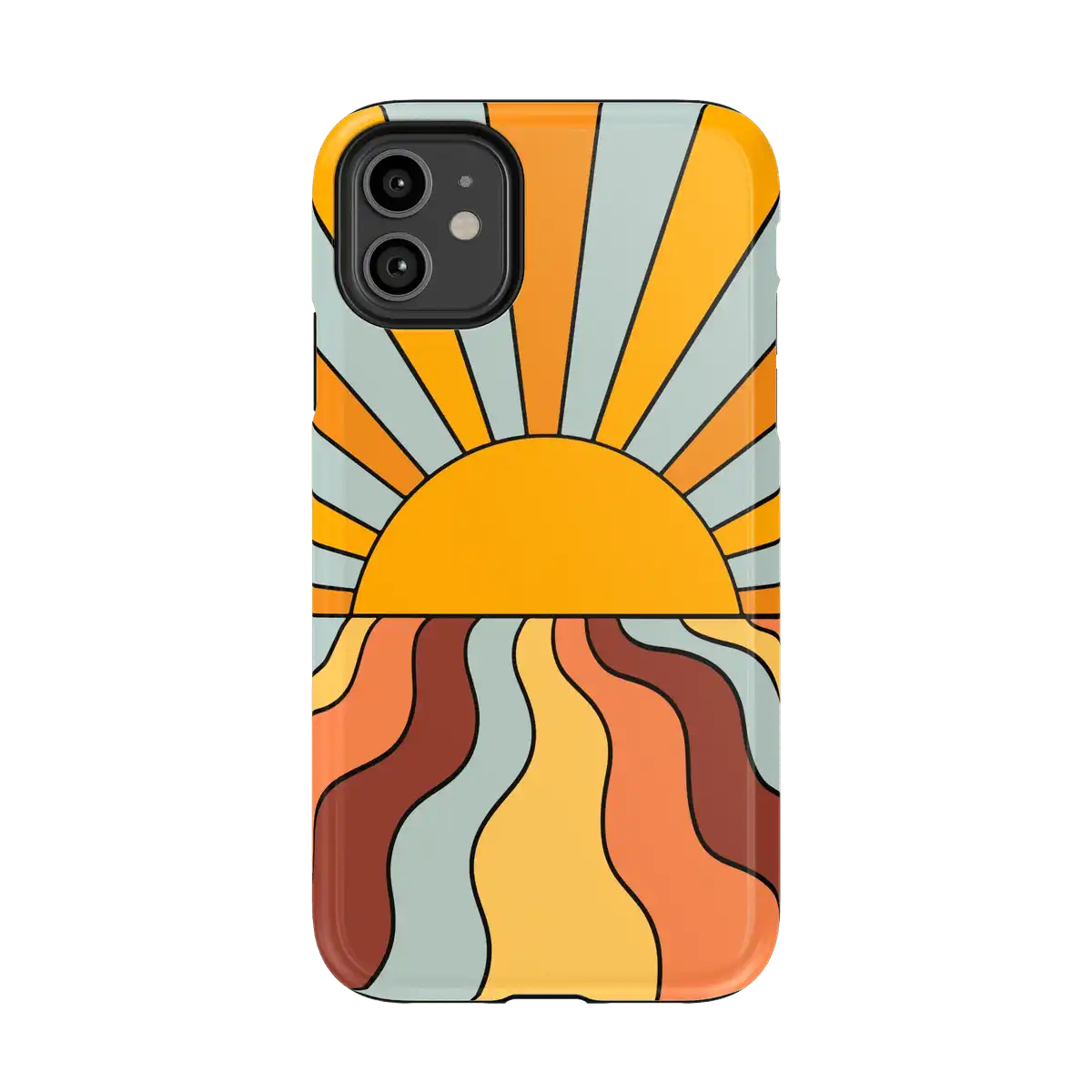 Shine On | Retro Sunset Case