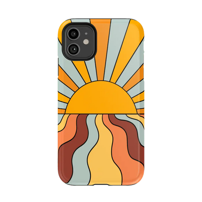 Shine On | Retro Sunset Case