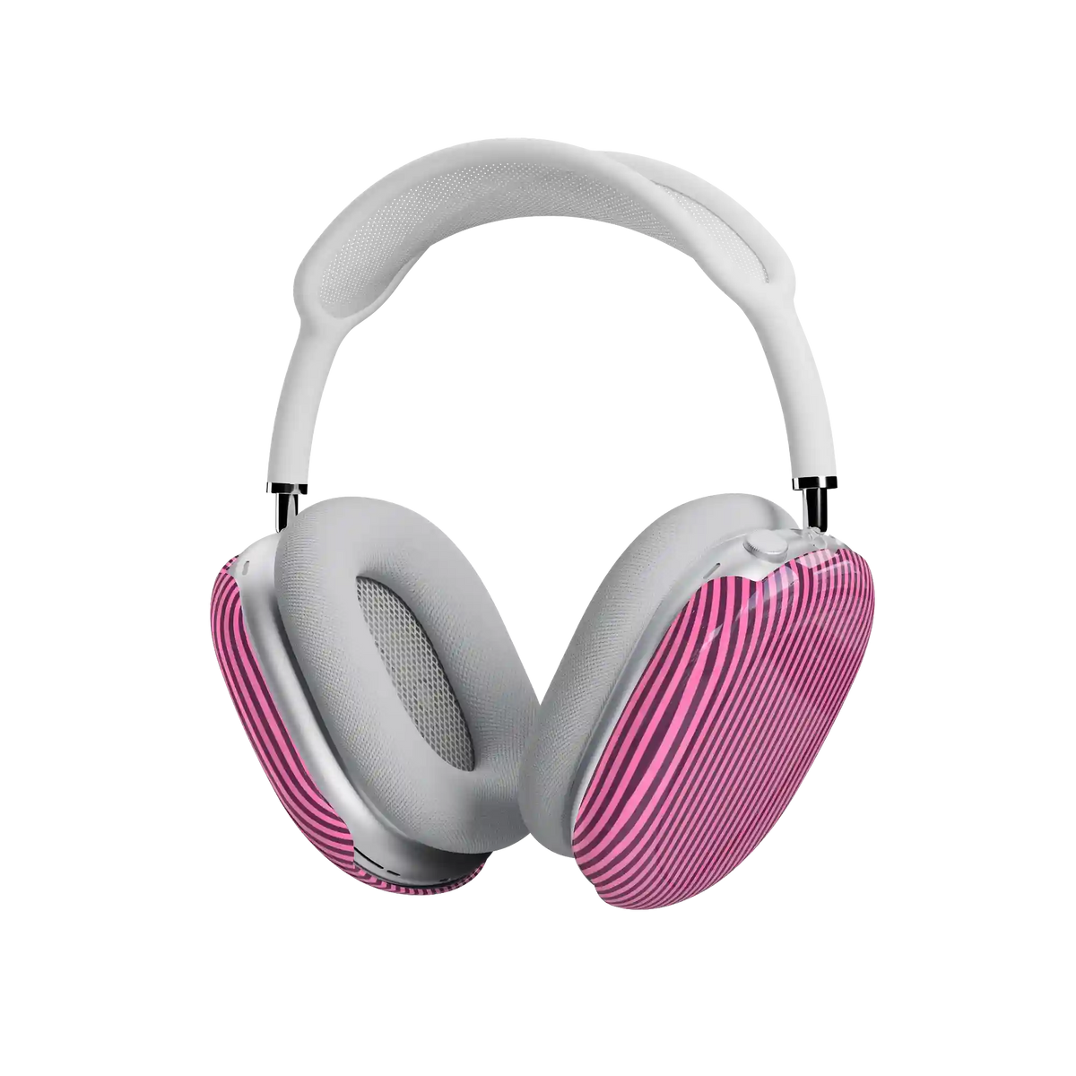 Stripes and the City | Pink & Purple Pinstripe AirPods Max Case