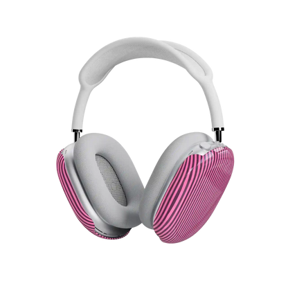 Stripes and the City | Pink & Purple Pinstripe AirPods Max Case