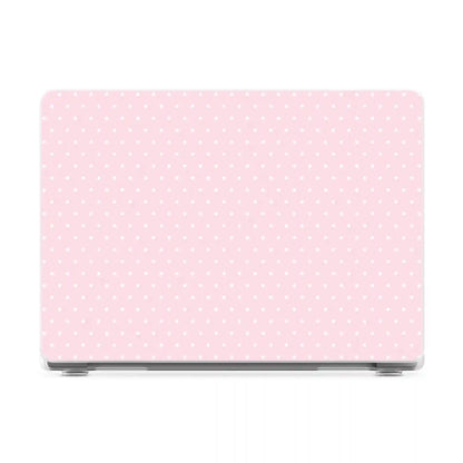 On the Dot | Pink & White Polka Dot Laptop Shell