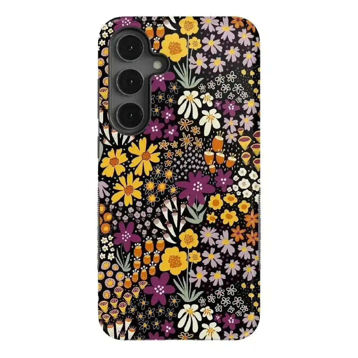 Falling for You | Plum Floral Samsung Case