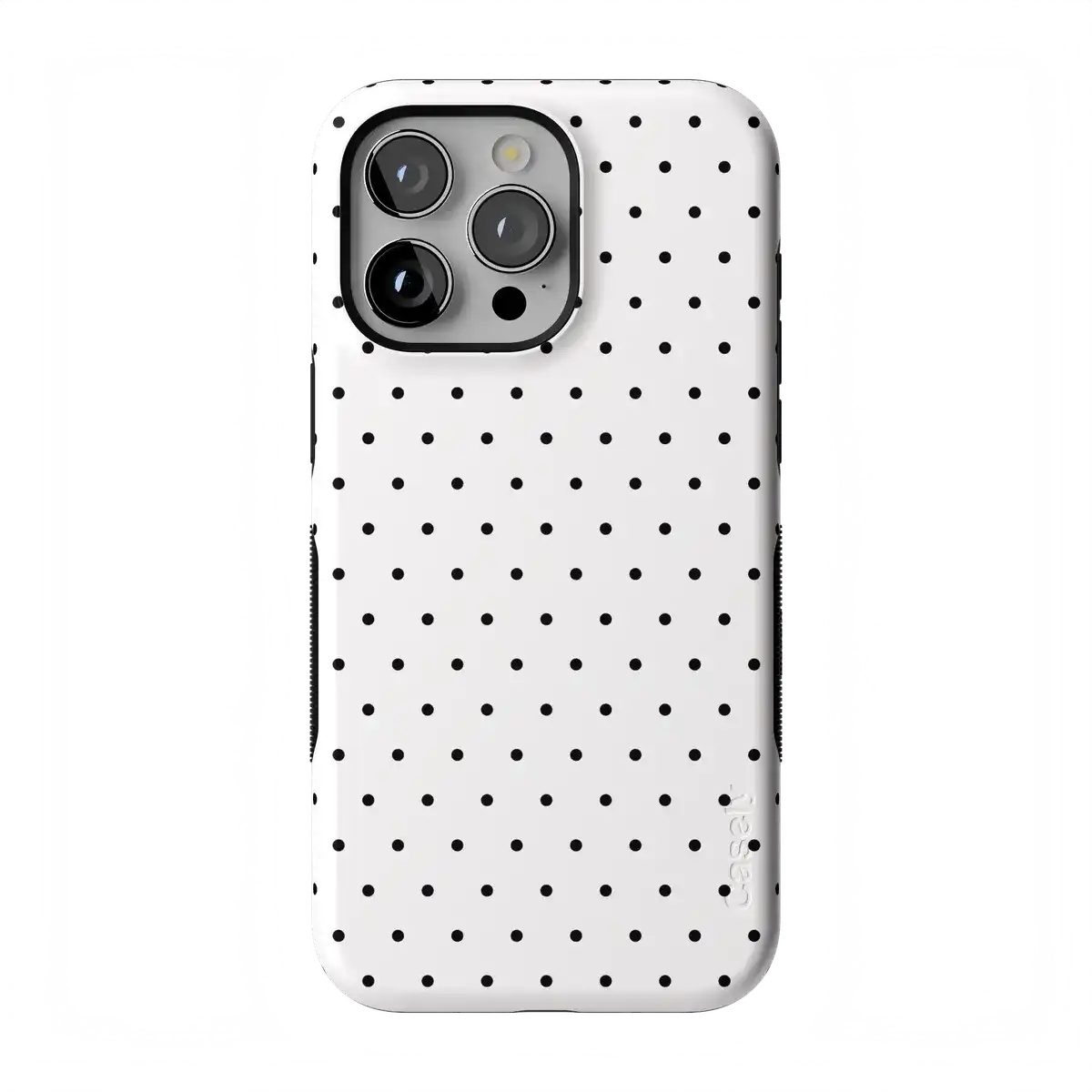 On the Dot | Black Polka Dot Case