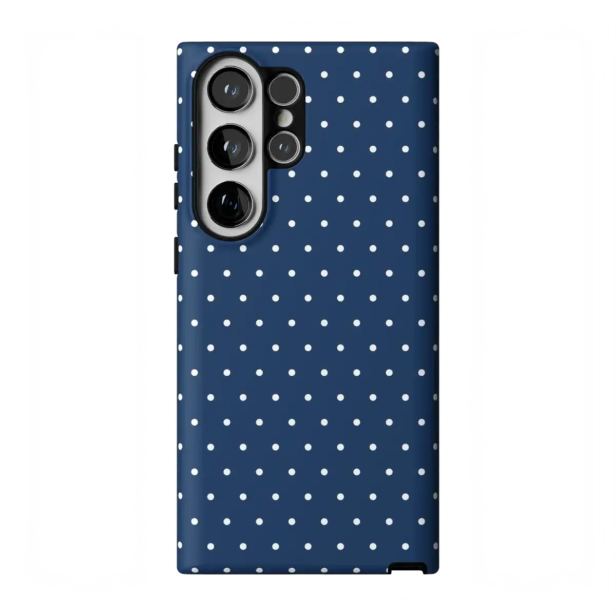 On the Dot | Navy Polka Dot Case