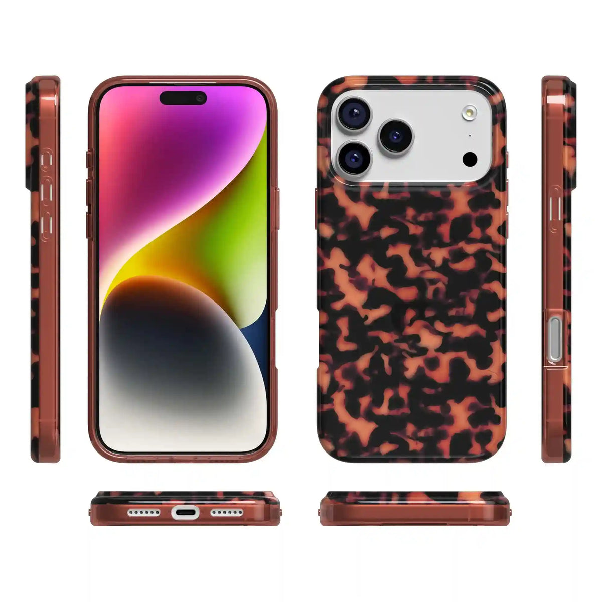 Shell Shocked | Translucent Tortoise Print Case