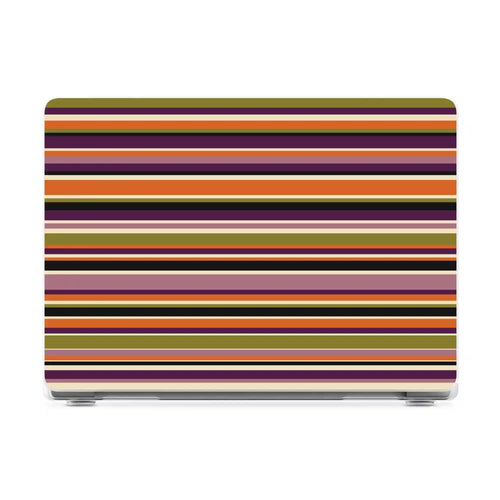 Candy Stripes | Layered Lines Laptop Shell