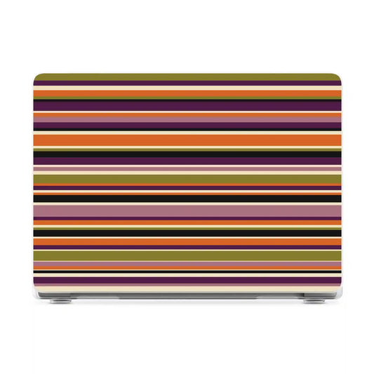 Candy Stripes | Layered Lines Laptop Shell