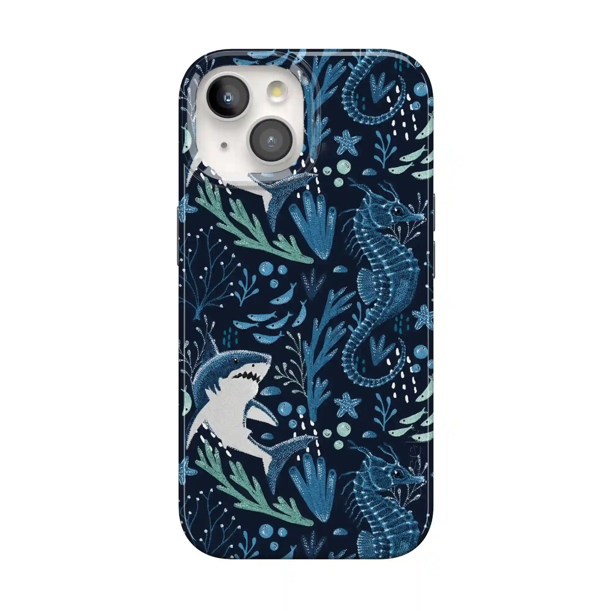 Midnight Reef | Shark Print Case