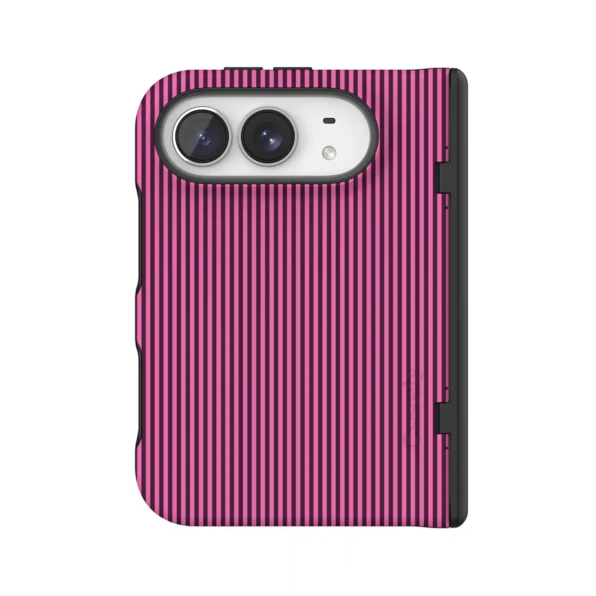 Stripes and the City | Pink & Purple Pinstripe Case