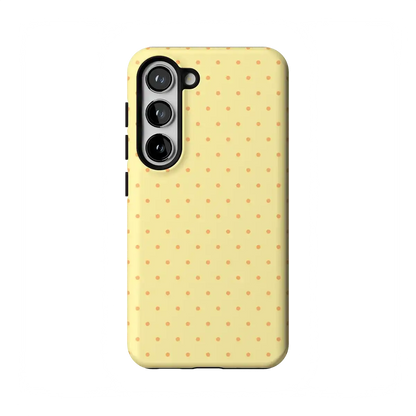 On the Dot | Yellow Polka Dot Case
