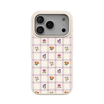 Meadow Check | Floral Gingham Case