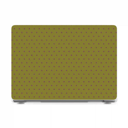 On the Dot | Moss & Plum Dots Laptop Shell
