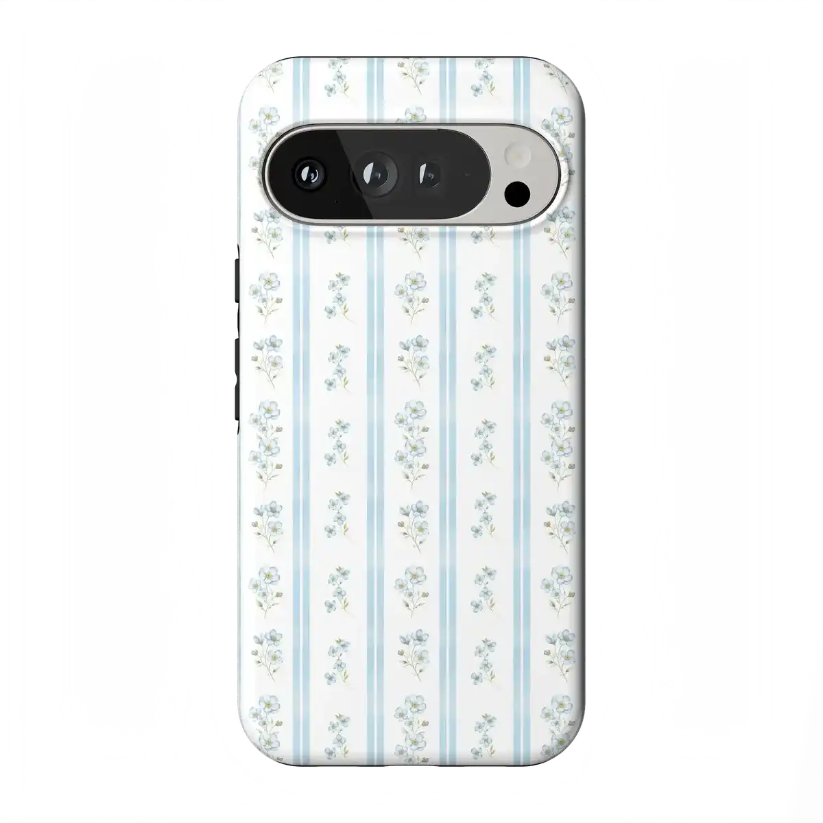 Cottage Stripe | Blue Floral Case