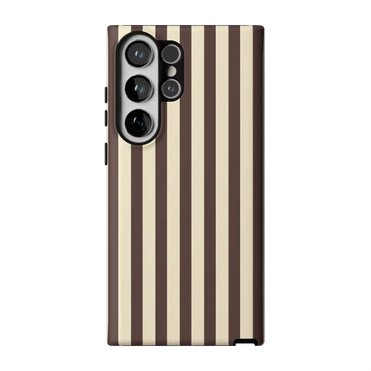 S'more Stripes | Brown Striped Case